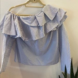 Gap off shoulder blouse